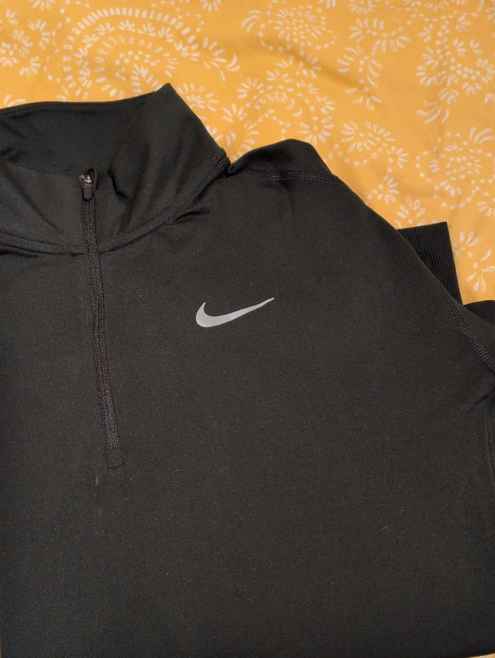 Nike Black Long-sleeve Shirt - Women's  Dri-fit (Size S)